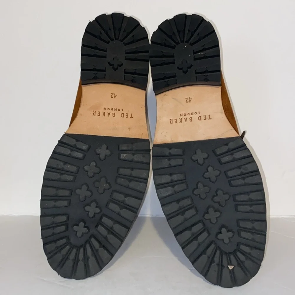 Ted Baker London Tan Suede Maagna Chukka Boots